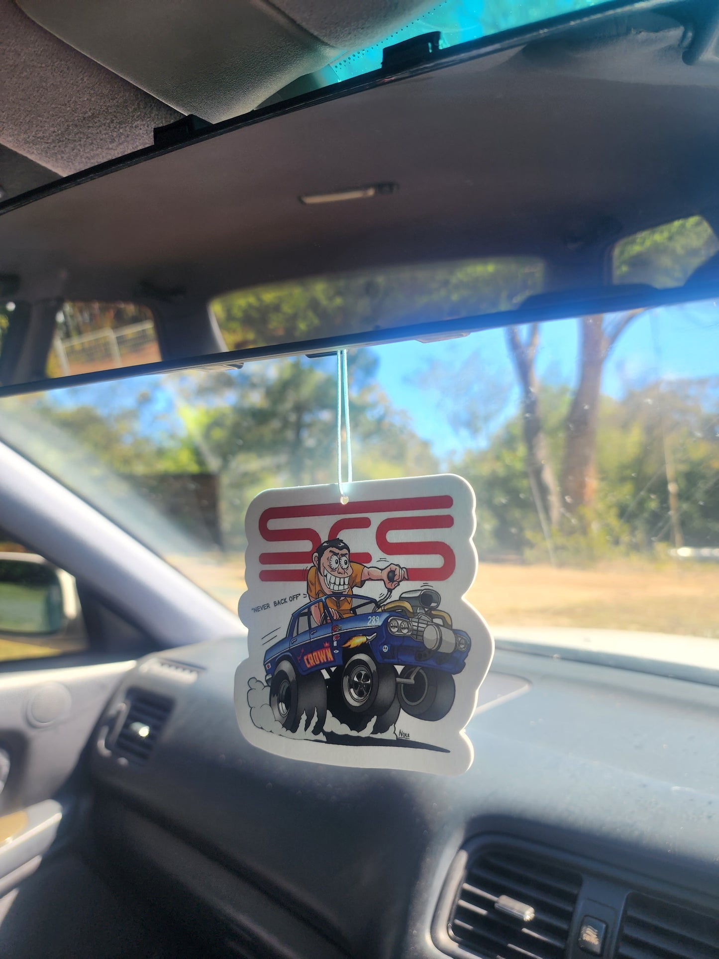 SCS "Cranky Crown" - Never Back Off Air Freshener