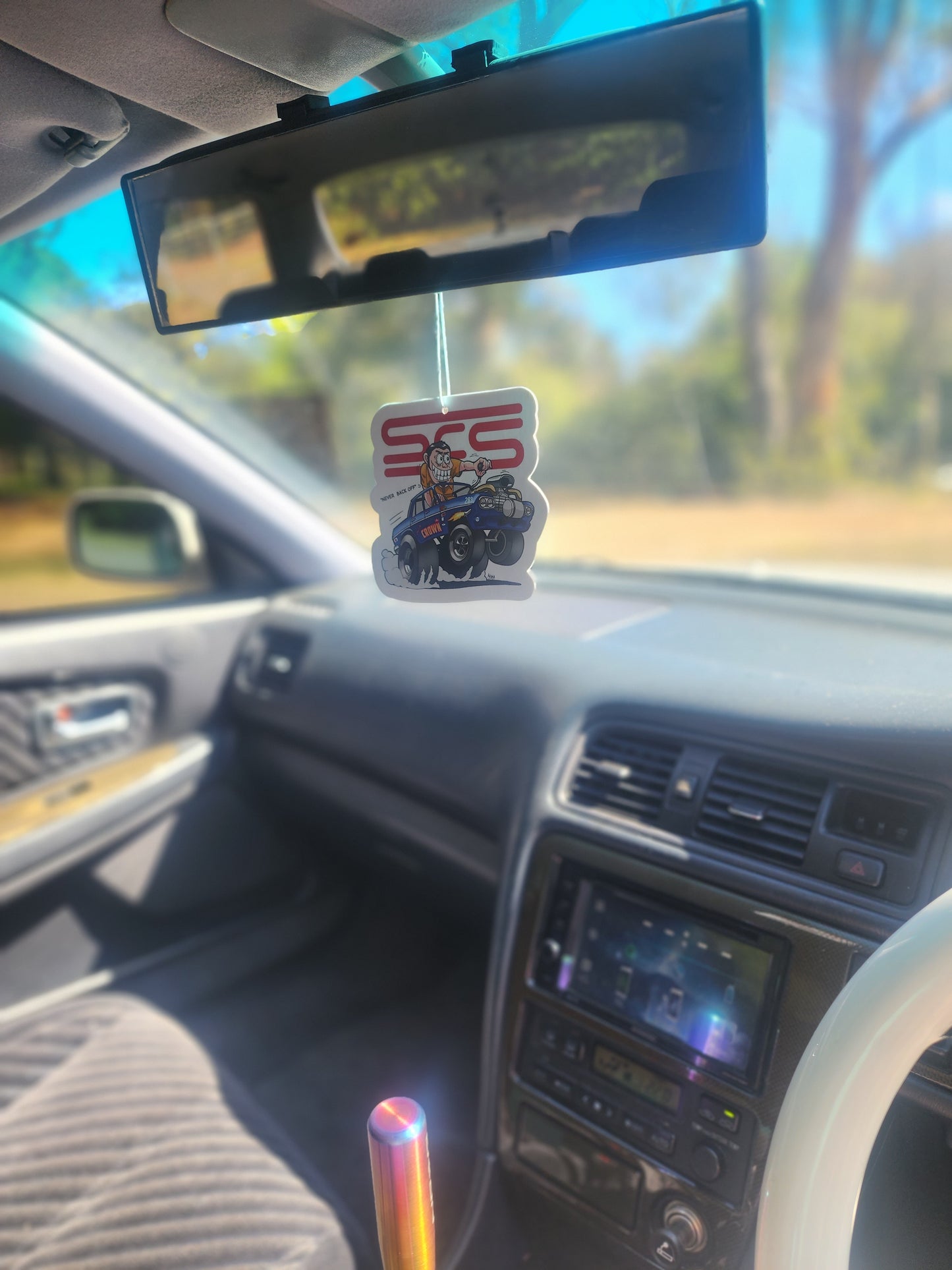 SCS "Cranky Crown" - Never Back Off Air Freshener