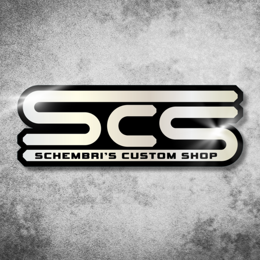 SCS CHROME Sticker